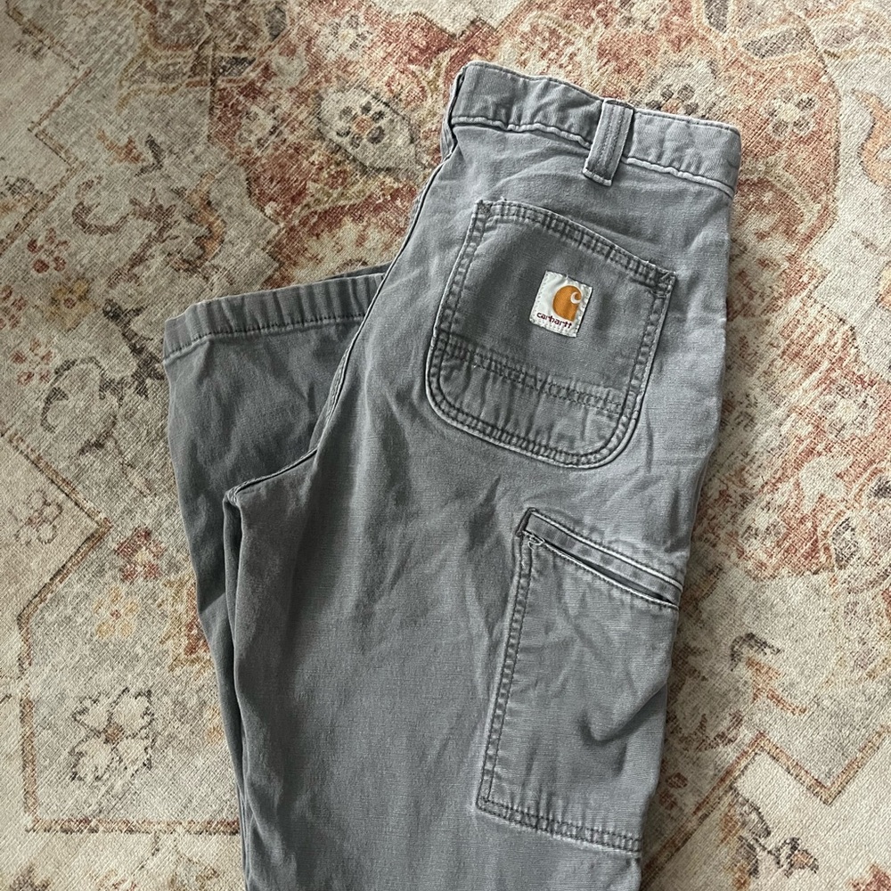 Carhartt Charcoal Relaxed Fit Pants 30x30